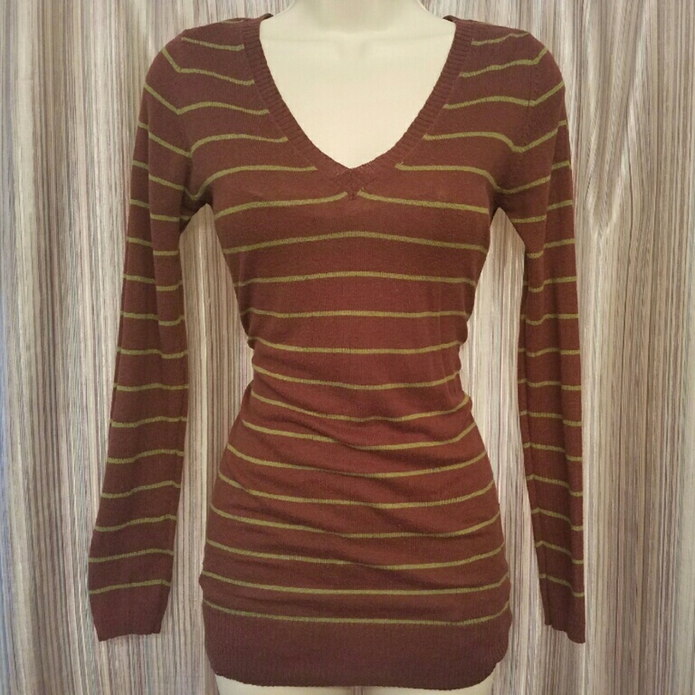 COPY - 🕊Long sleeve striped light sweater